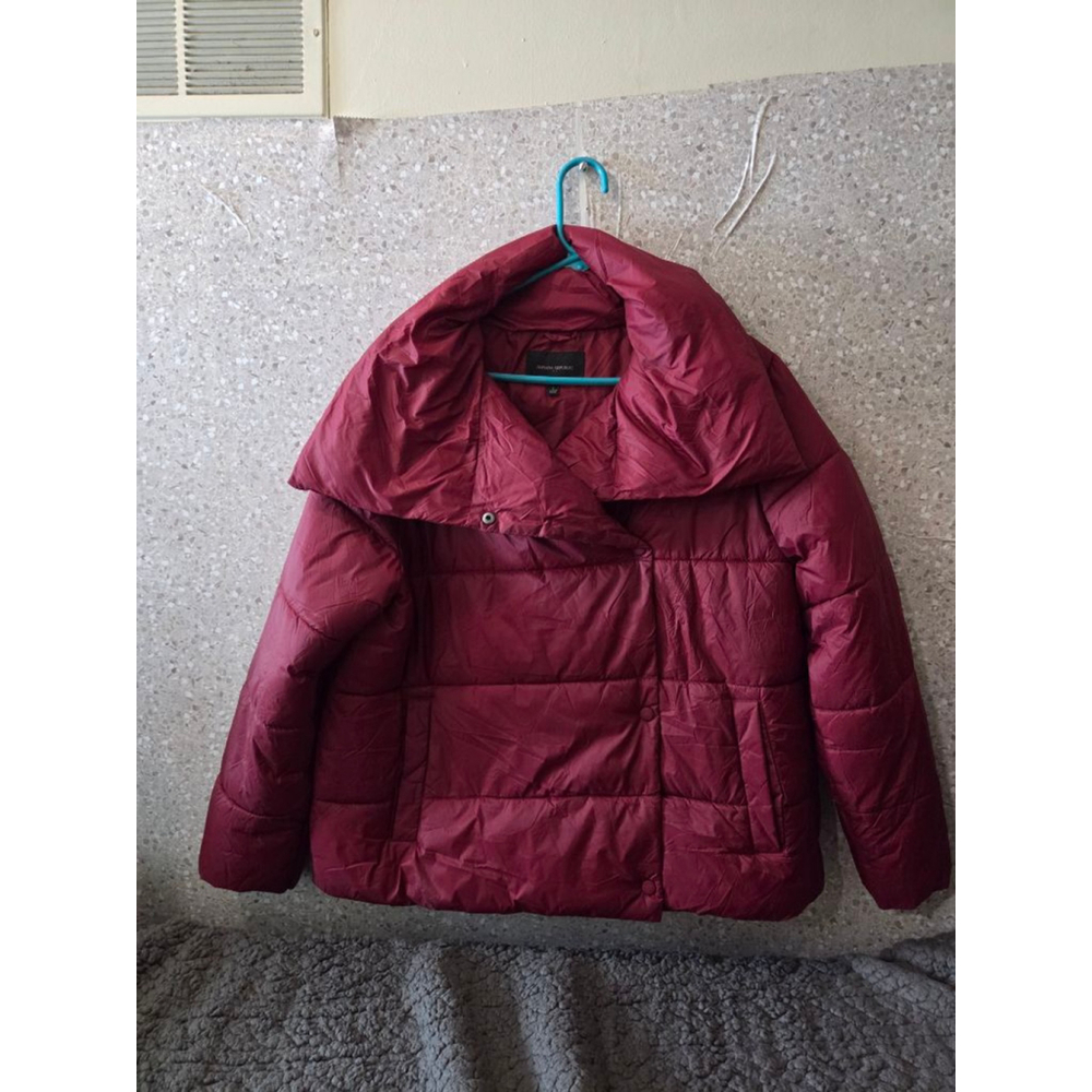 Women's‎ Banana Republic Red Currant Short Puffer Coat